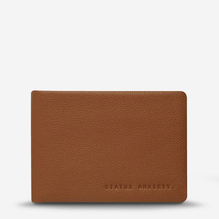 Jonah Wallet - Camel Men Bi-Fold Status Anxiety Camel