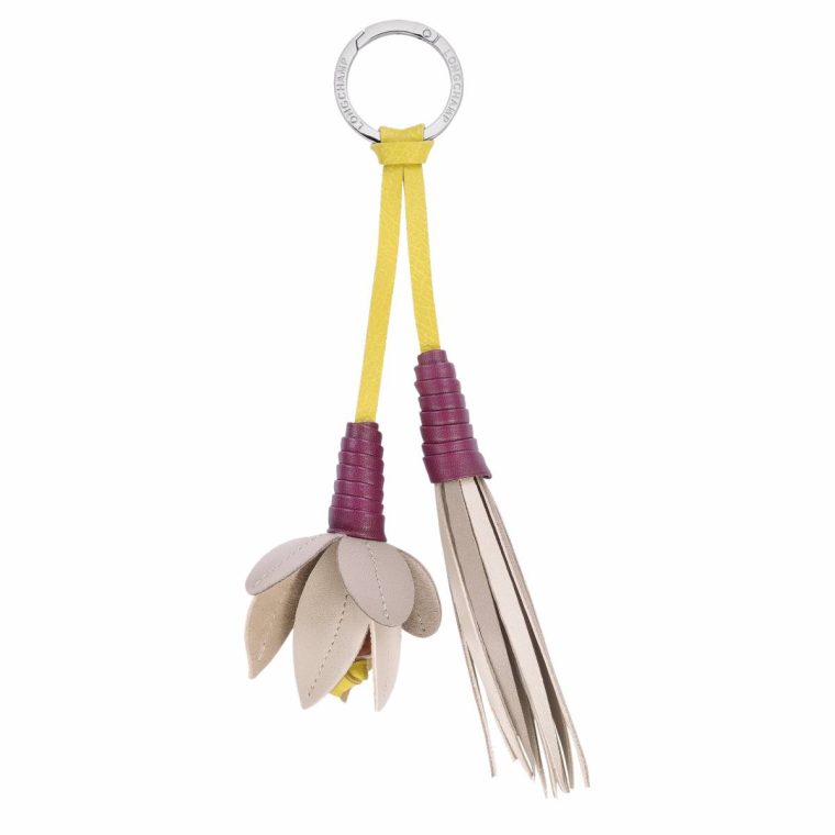 Keyrings Women Re-Play Porte-Clés Keyring Clay - Leather Longchamp Clay