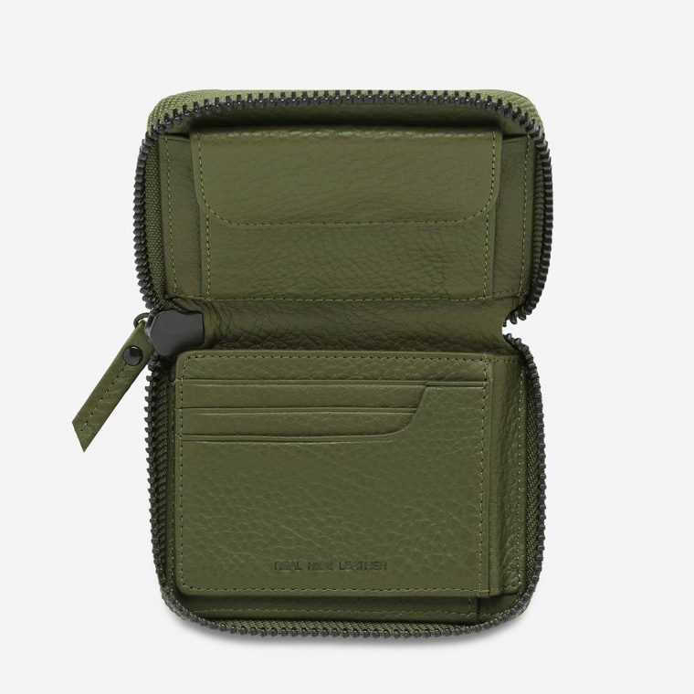 Khaki Small Status Anxiety Wayward Wallet - Khaki Women - Image 3