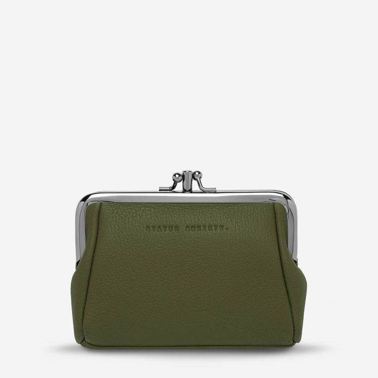 Khaki Women Status Anxiety Volatile Wallet - Khaki Small