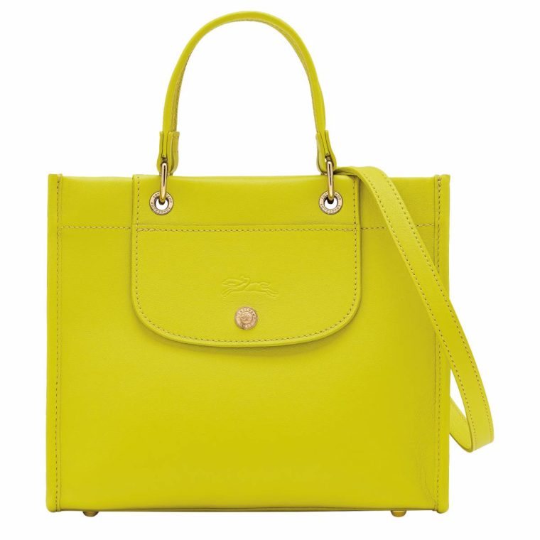Kiwi Green Leather Bags Cabas Longchamp S Handbag Kiwi Green - Leather Women