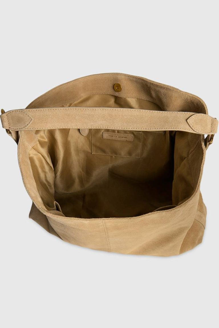 Large Buckle Hobo Hobo Bag Women Camel Rebecca Minkoff - Image 3