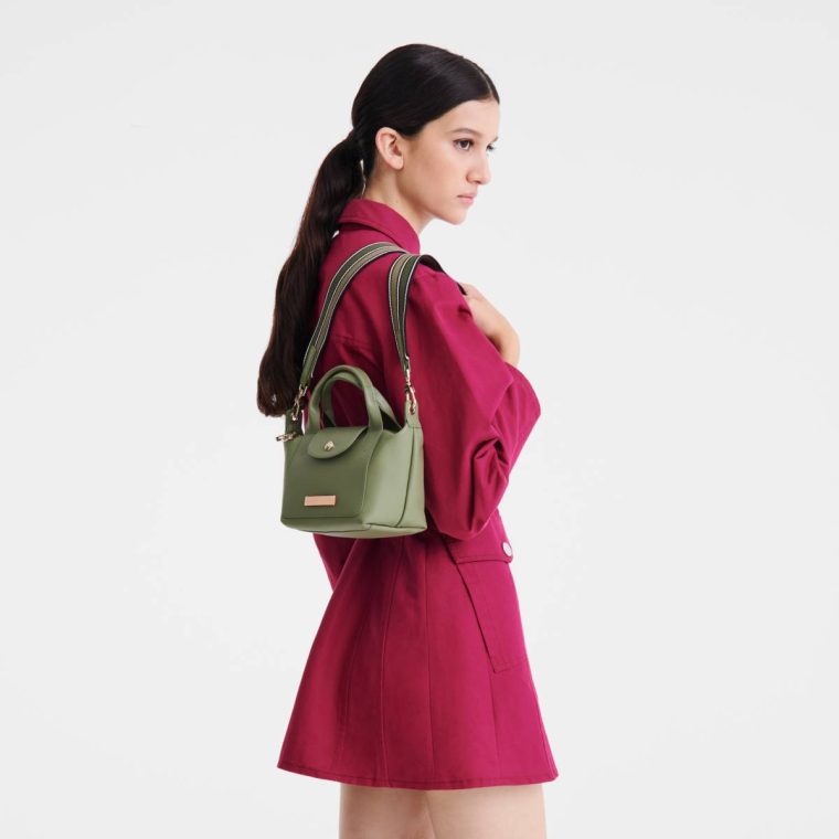 Laurel Longchamp Le Pliage Xtra Xs Handbag Laurel - Leather Leather Bags Women - Image 2