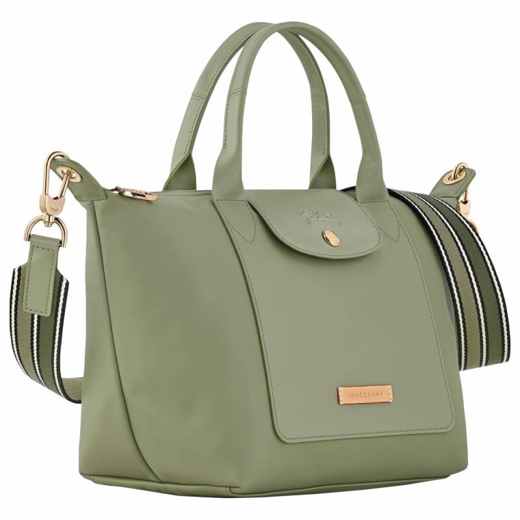 Laurel Women Le Pliage Xtra S Handbag Laurel - Leather Leather Bags Longchamp - Image 3