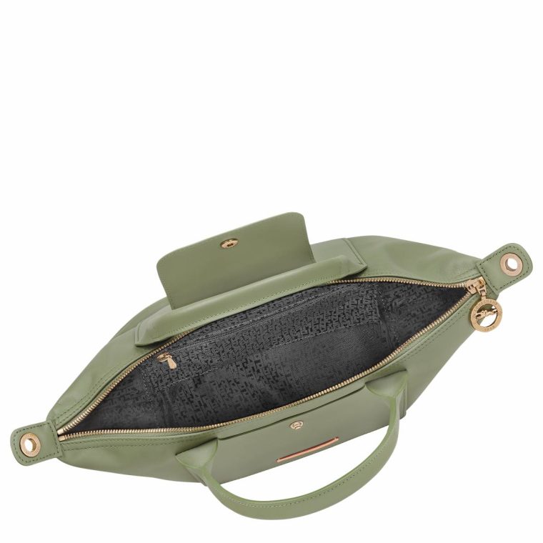 Laurel Women Le Pliage Xtra S Handbag Laurel - Leather Leather Bags Longchamp - Image 5