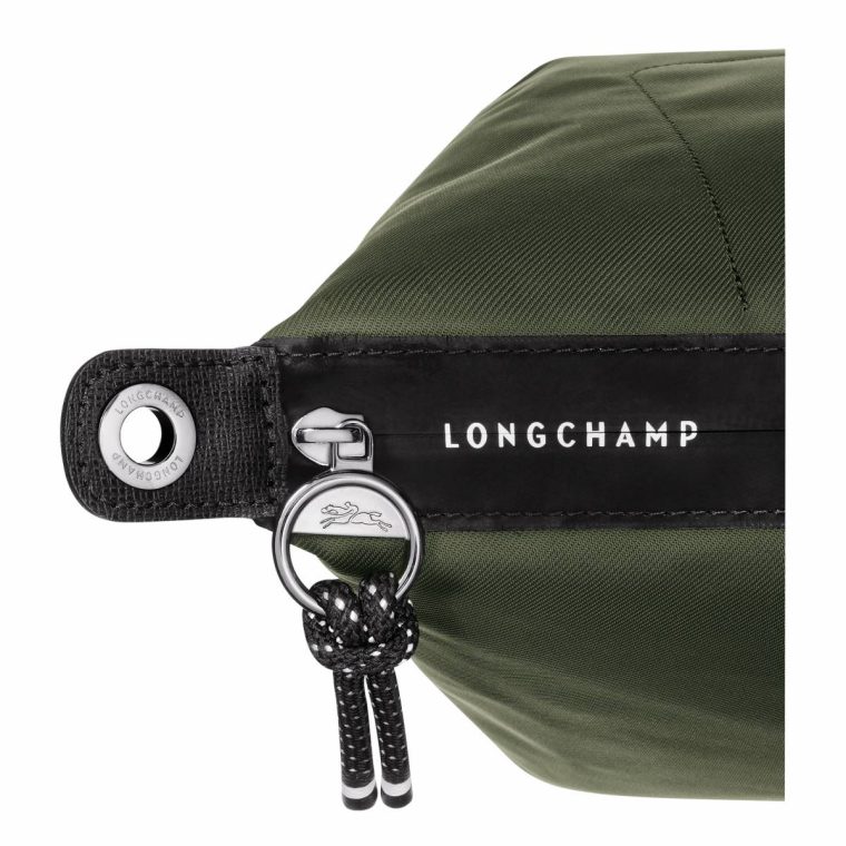 Le Pliage Energy L Handbag Khaki - Recycled Canvas Handbags Khaki Women Longchamp - Image 5