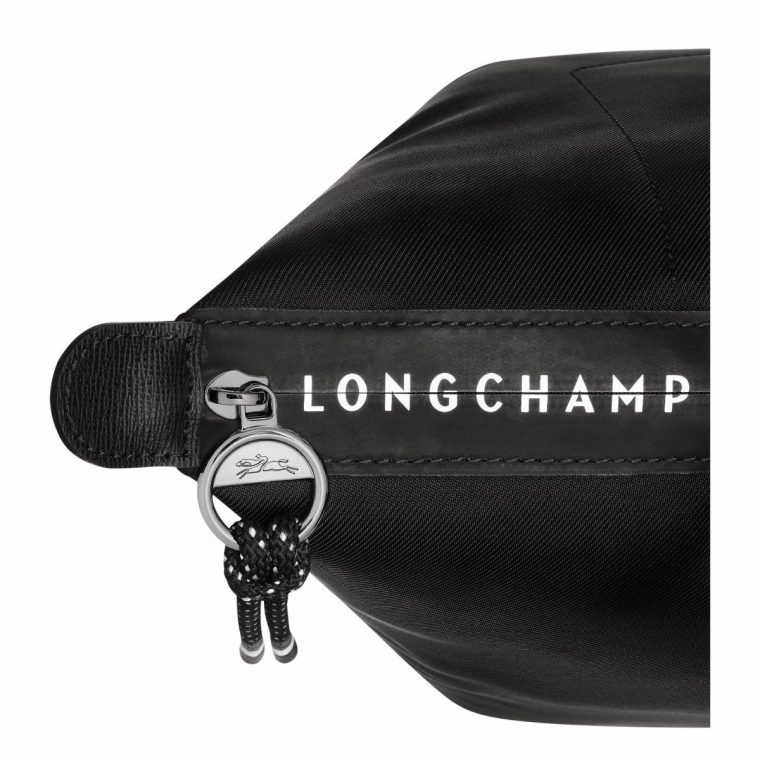 Le Pliage Energy L Tote Bag Black - Recycled Canvas Shoulder Bags Women Longchamp Black - Image 5