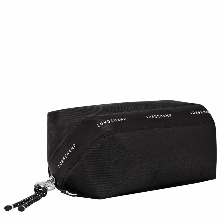 Le Pliage Energy Pouch Black - Canvas Black Pouches & Cases Longchamp Women - Image 2