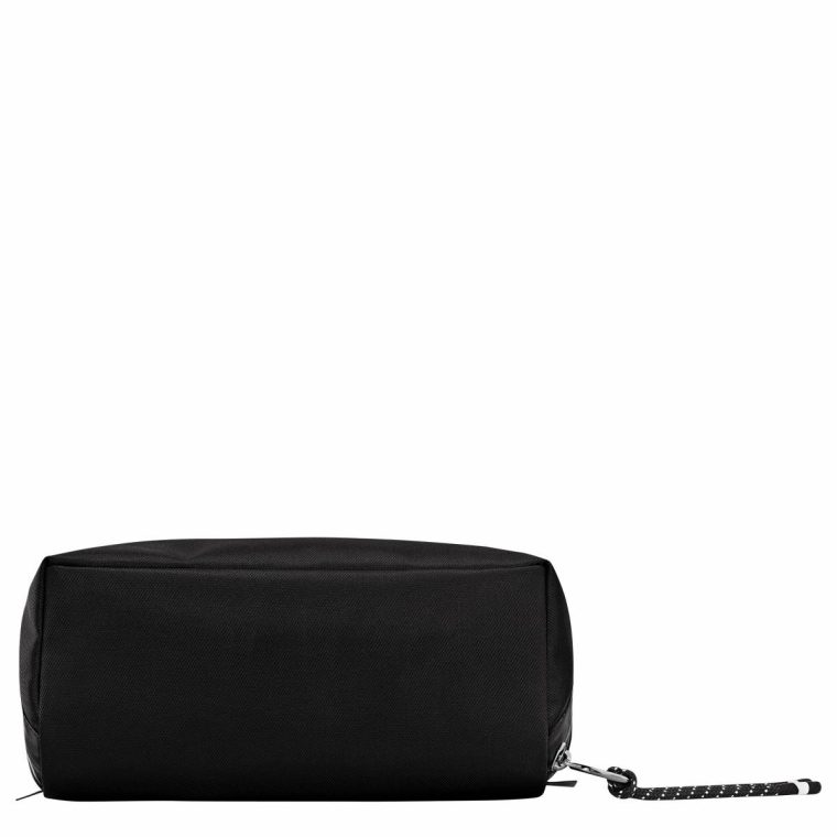 Le Pliage Energy Pouch Black - Canvas Black Pouches & Cases Longchamp Women - Image 3