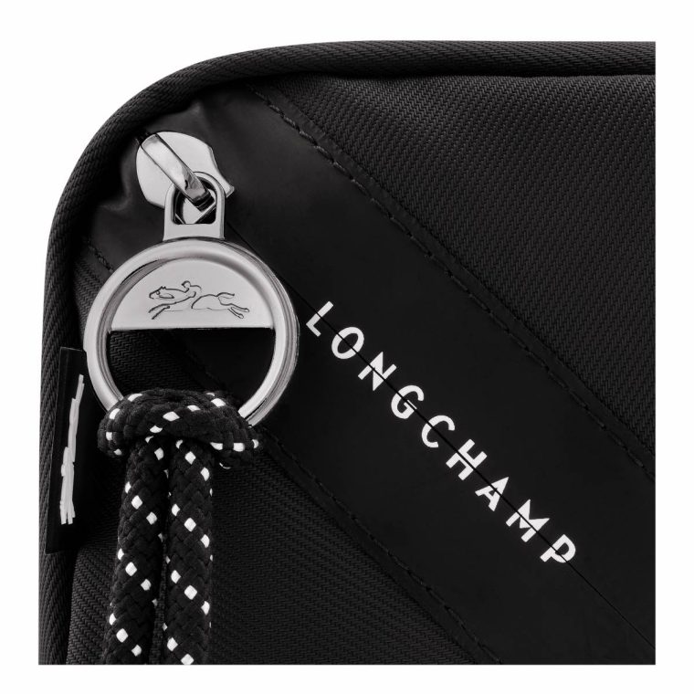 Le Pliage Energy Pouch Black - Canvas Black Pouches & Cases Longchamp Women - Image 5