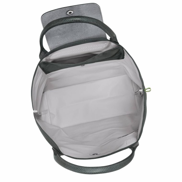 Le Pliage Green M Tote Bag Graphite - Canvas Women Handbags Longchamp Graphite - Image 5