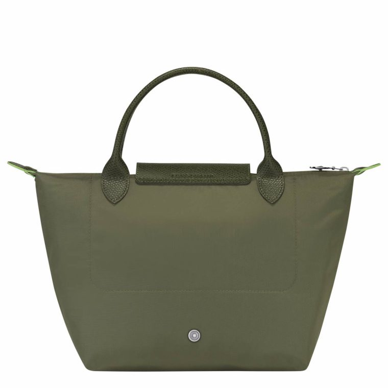 Le Pliage Green S Handbag Forest - Recycled Canvas Longchamp Women Handbags Forest - Image 3