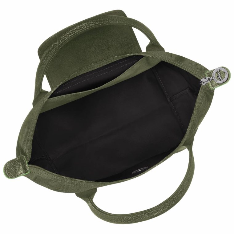 Le Pliage Green S Handbag Forest - Recycled Canvas Longchamp Women Handbags Forest - Image 4