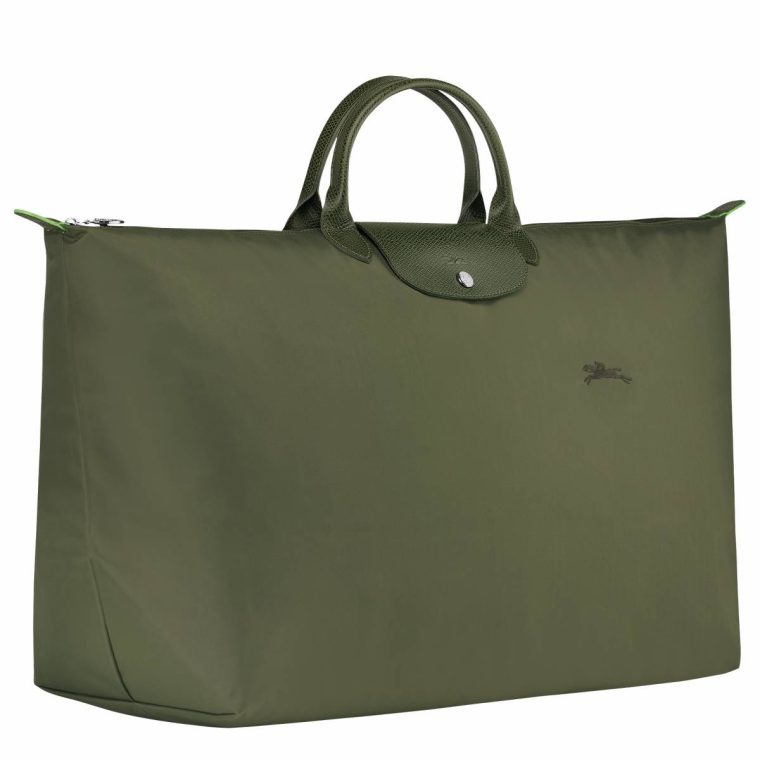 Le Pliage Green Xl Travel Bag Forest - Recycled Canvas Longchamp Forest Women Travel Bags - Image 2