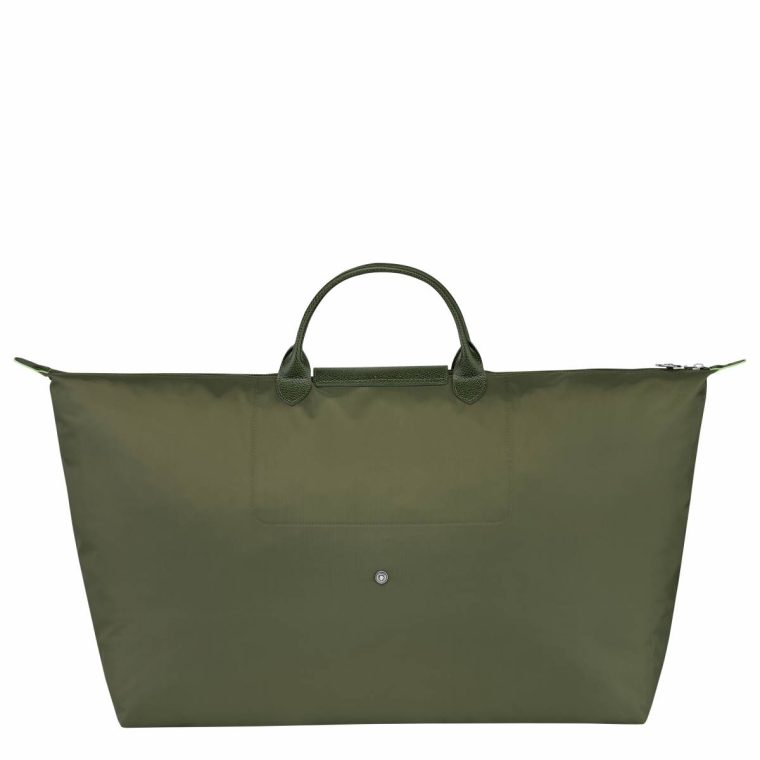 Le Pliage Green Xl Travel Bag Forest - Recycled Canvas Longchamp Forest Women Travel Bags - Image 3