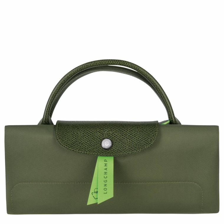 Le Pliage Green Xl Travel Bag Forest - Recycled Canvas Longchamp Forest Women Travel Bags - Image 5
