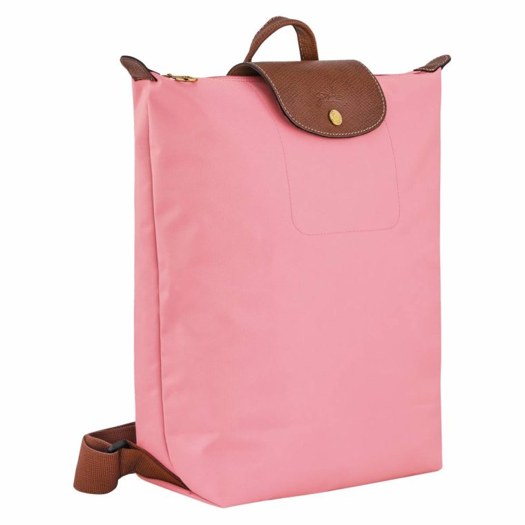Le Pliage Original M Backpack Marshmallow - Canvas Women Backpacks Marshmallow Longchamp - Image 3