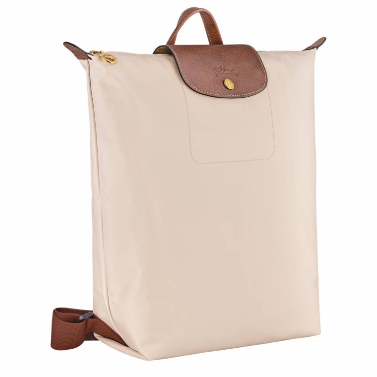 Le Pliage Original M Backpack Paper - Canvas Women Longchamp Paper Backpacks - Image 3