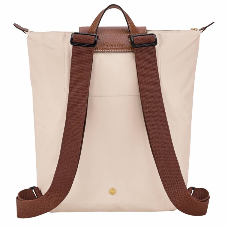 Le Pliage Original M Backpack Paper - Canvas Women Longchamp Paper Backpacks - Image 4