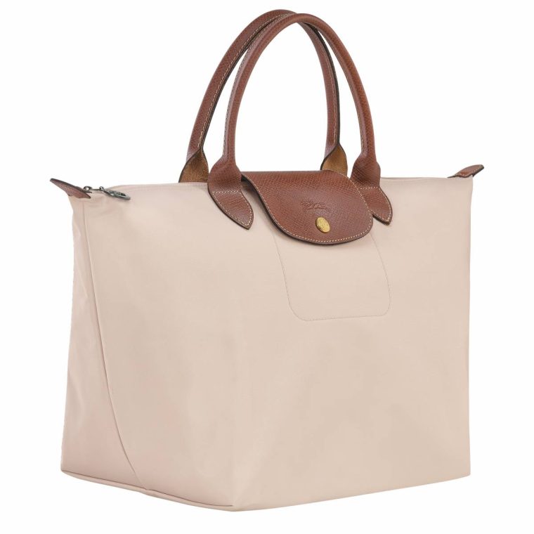 Le Pliage Original M Handbag Paper - Recycled Canvas Women Paper Longchamp Handbags - Image 2