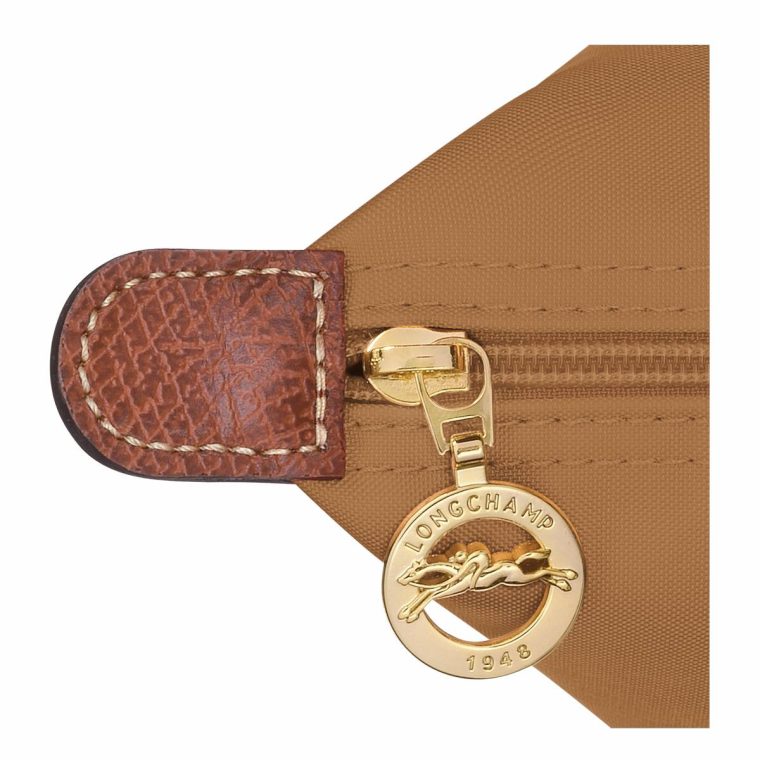 Le Pliage Original S Handbag Fawn - Recycled Canvas Longchamp Handbags Fawn Women - Image 5