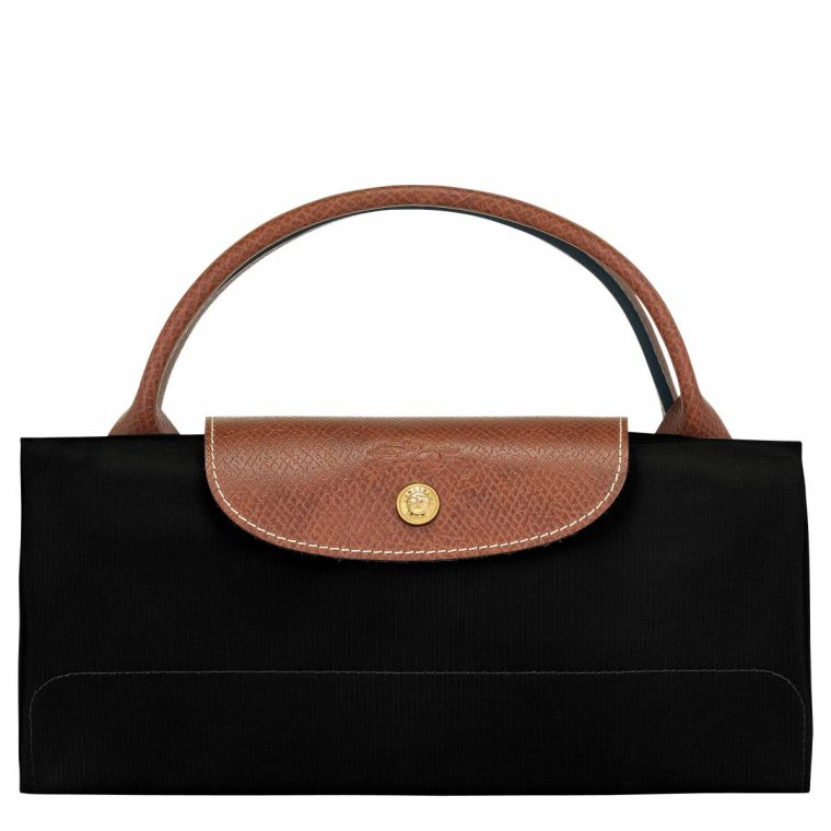 Le Pliage Original Xl Travel Bag Black - Recycled Canvas Black Travel Bags Longchamp Women - Image 5