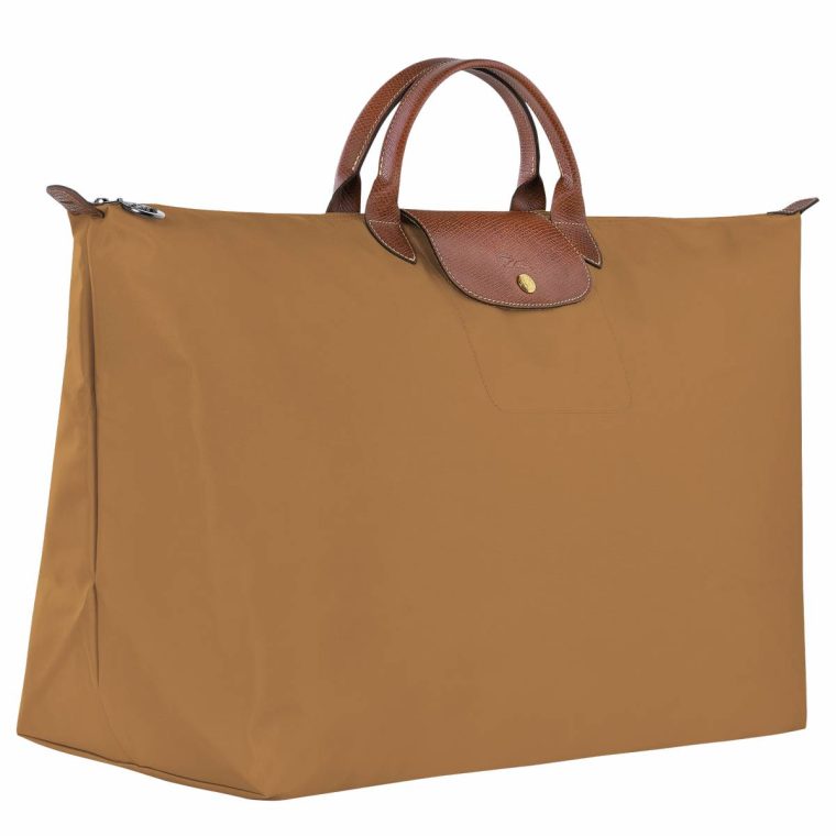 Le Pliage Original Xl Travel Bag Fawn - Recycled Canvas Fawn Women Travel Bags Longchamp - Image 2