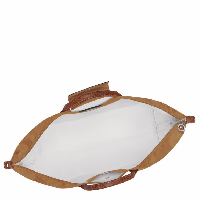 Le Pliage Original Xl Travel Bag Fawn - Recycled Canvas Fawn Women Travel Bags Longchamp - Image 4