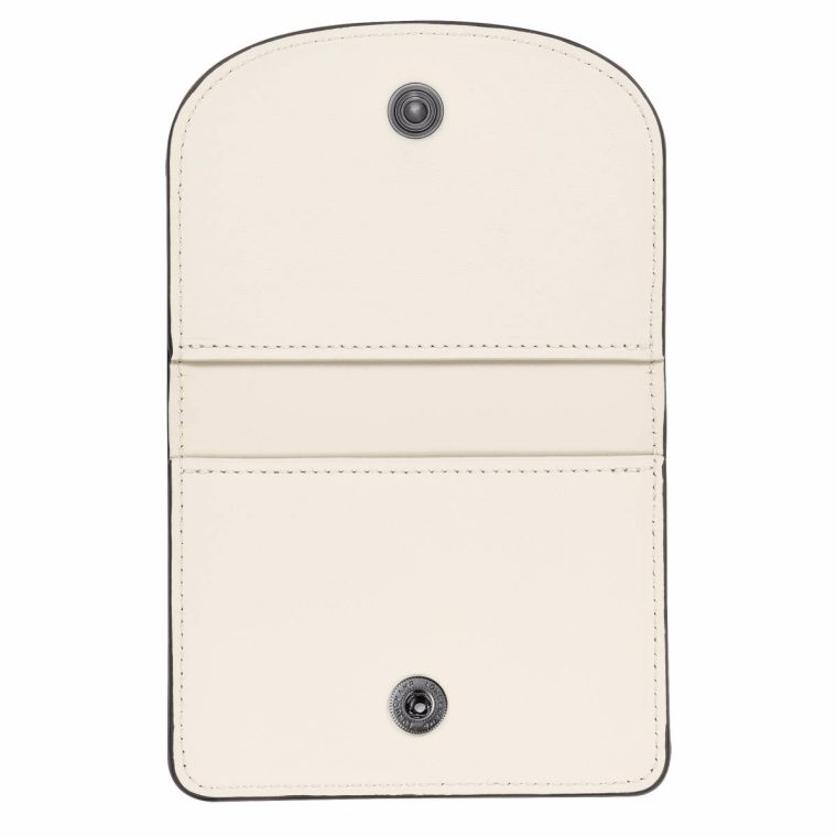 Le Pliage Xtra Card Holder Ecru - Leather Cardholders & Coin Purses Women Ecru Longchamp - Image 3