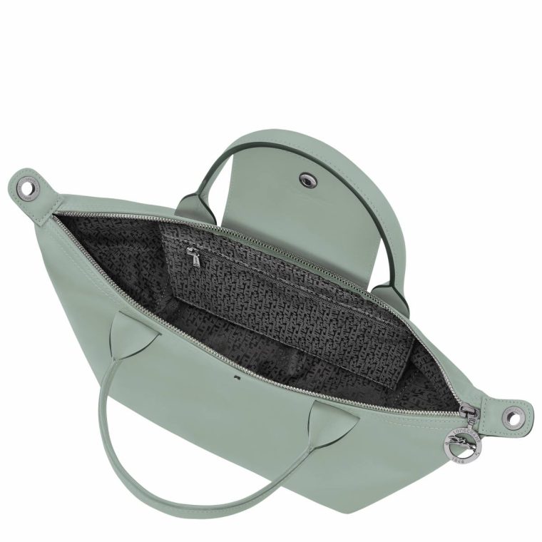 Le Pliage Xtra S Handbag Vervain - Leather Vervain Leather Bags Women Longchamp - Image 4