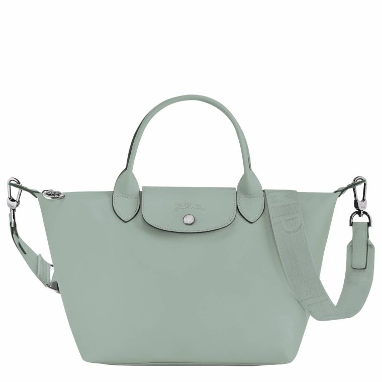 Le Pliage Xtra S Handbag Vervain - Leather Vervain Leather Bags Women Longchamp