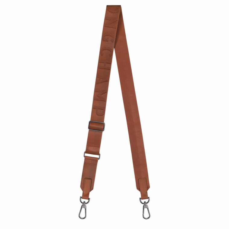 Le Pliage Xtra Shoulder Strap Cognac - Canvas Women Shoulder Straps Cognac Longchamp