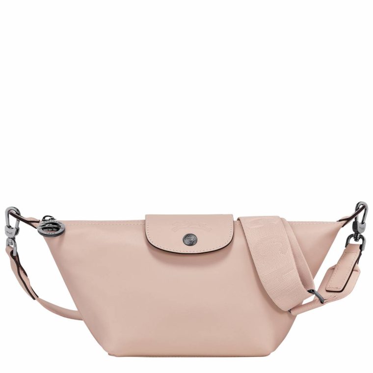 Le Pliage Xtra Xs Crossbody Bag Nude - Leather Longchamp Women Nude Leather Bags