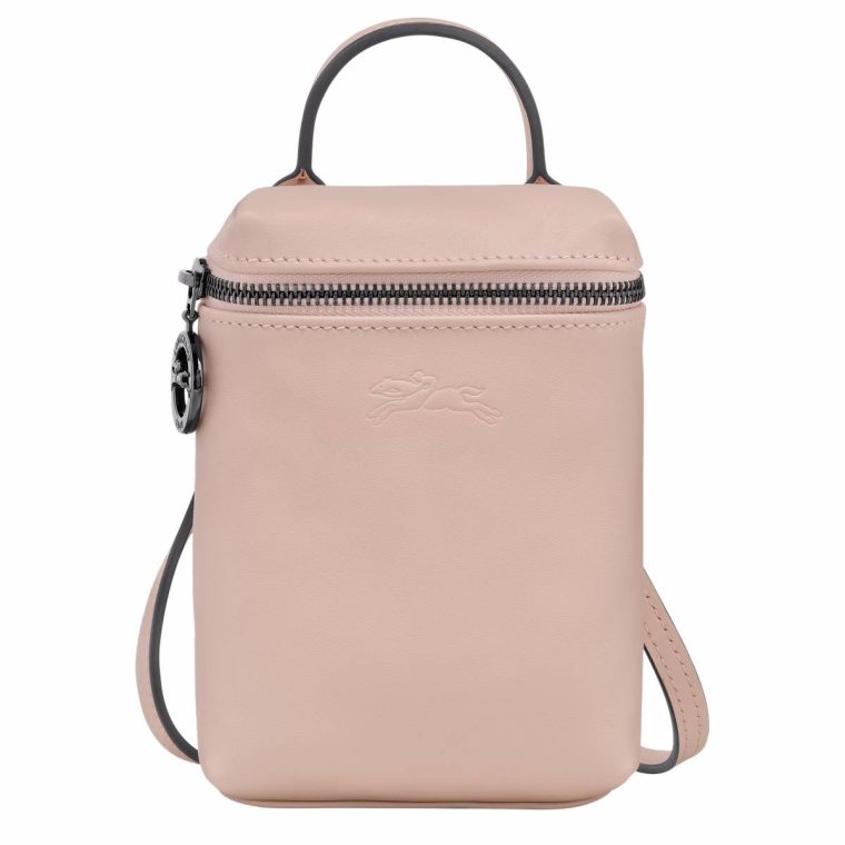 Le Pliage Xtra Xs Crossbody Bag Nude - Leather Nude Longchamp Women Leather Bags