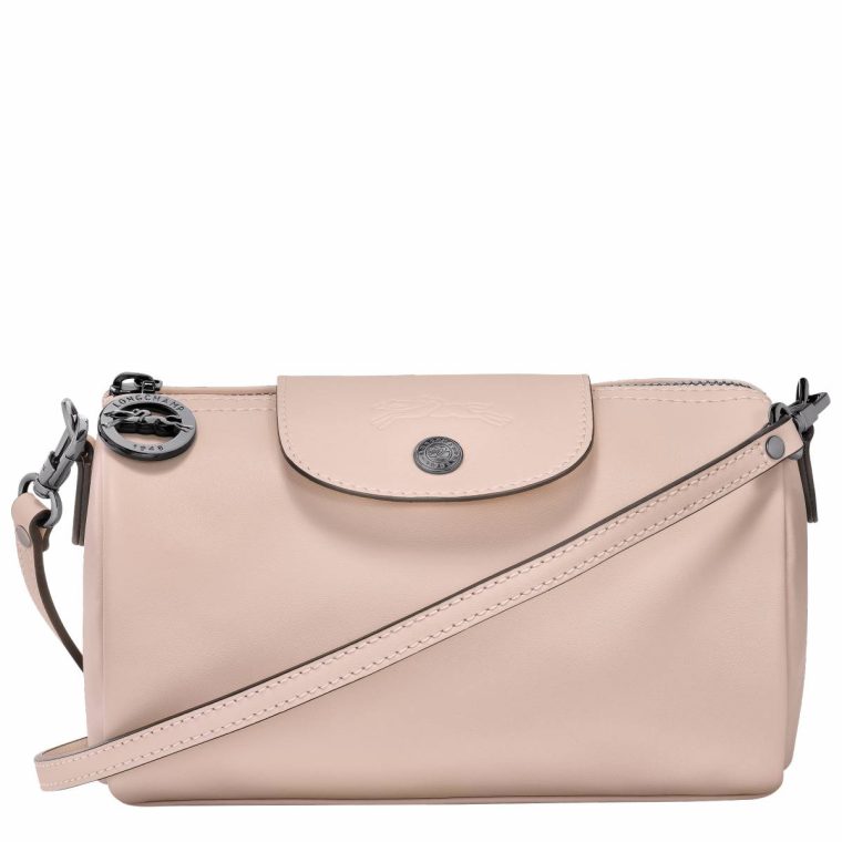 Le Pliage Xtra Xs Crossbody Bag Nude - Leather Women Leather Bags Nude Longchamp