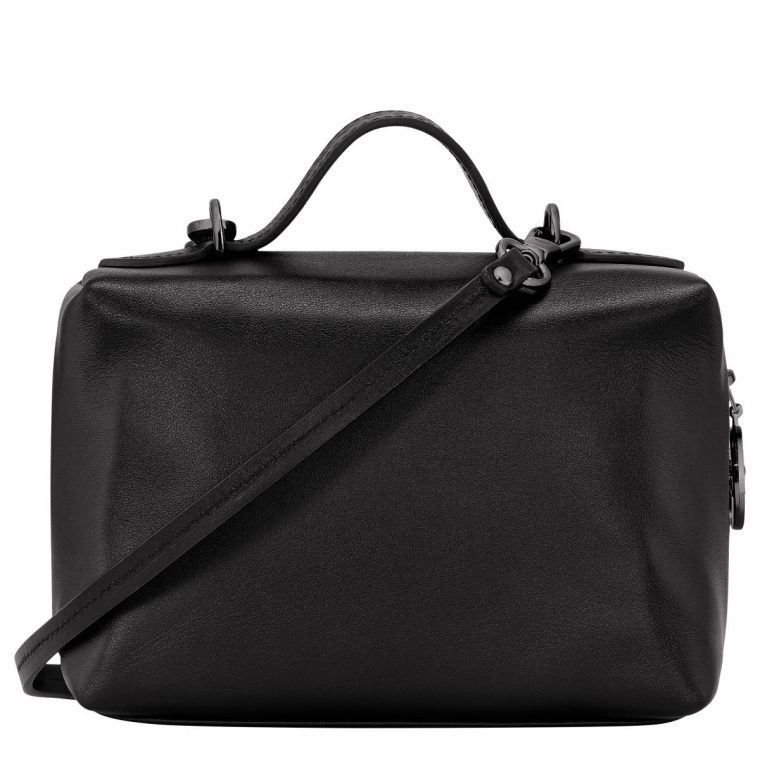 Le Pliage Xtra Xs Vanity Black - Leather Longchamp Leather Bags Black Women - Image 4