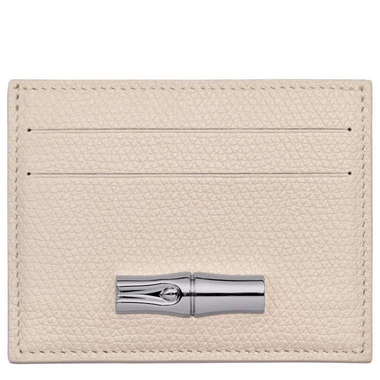 Le Roseau Card Holder Paper - Leather Longchamp Paper Women Cardholders & Coin Purses