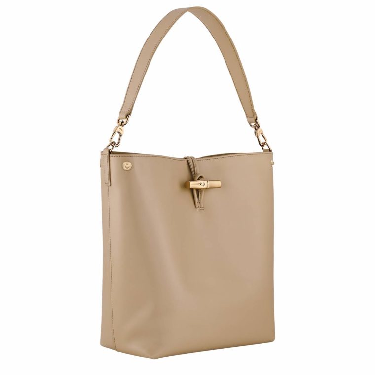 Le Roseau M Hobo Bag Root - Leather Longchamp Leather Bags Women Root - Image 3