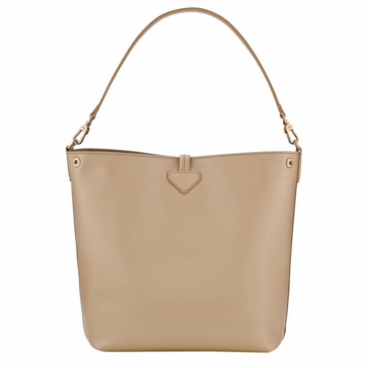 Le Roseau M Hobo Bag Root - Leather Longchamp Leather Bags Women Root - Image 4