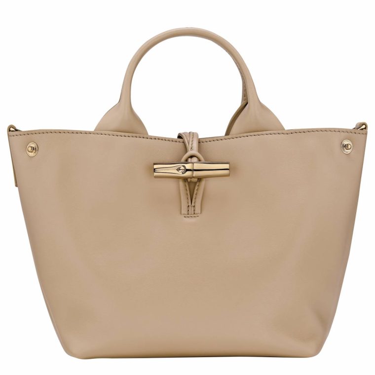 Le Roseau S Handbag Root - Leather Women Leather Bags Root Longchamp - Image 5