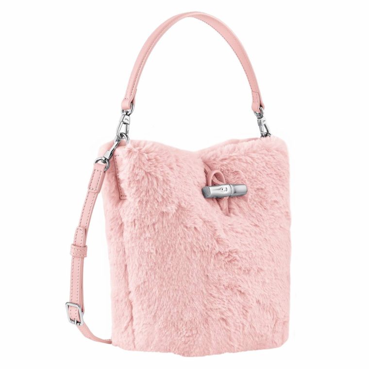 Le Roseau Xs Bucket Bag Ballerina - Canvas Mini Bags Women Longchamp Ballerina - Image 3