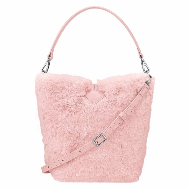 Le Roseau Xs Bucket Bag Ballerina - Canvas Mini Bags Women Longchamp Ballerina - Image 4