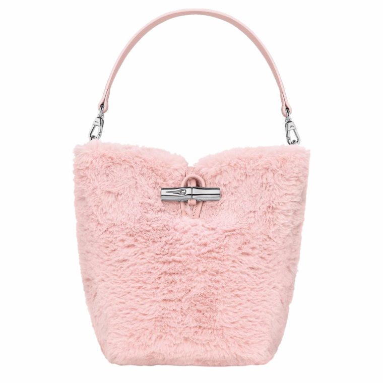 Le Roseau Xs Bucket Bag Ballerina - Canvas Mini Bags Women Longchamp Ballerina