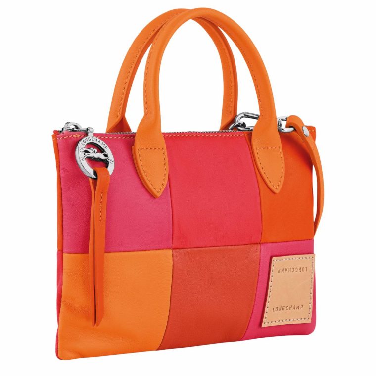 Leather Bags Carrot Re-Play Xs Handbag Carrot - Leather Longchamp Women - Image 3