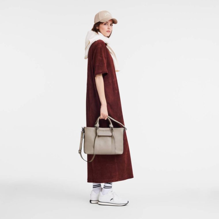 Leather Bags Clay Longchamp 3D L Handbag Clay - Leather Women - Image 2