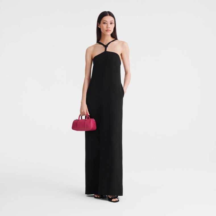 Leather Bags Daylong S Handbag Beetroot - Leather Beetroot Women Longchamp - Image 2
