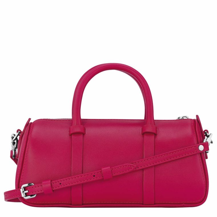 Leather Bags Daylong S Handbag Beetroot - Leather Beetroot Women Longchamp - Image 4