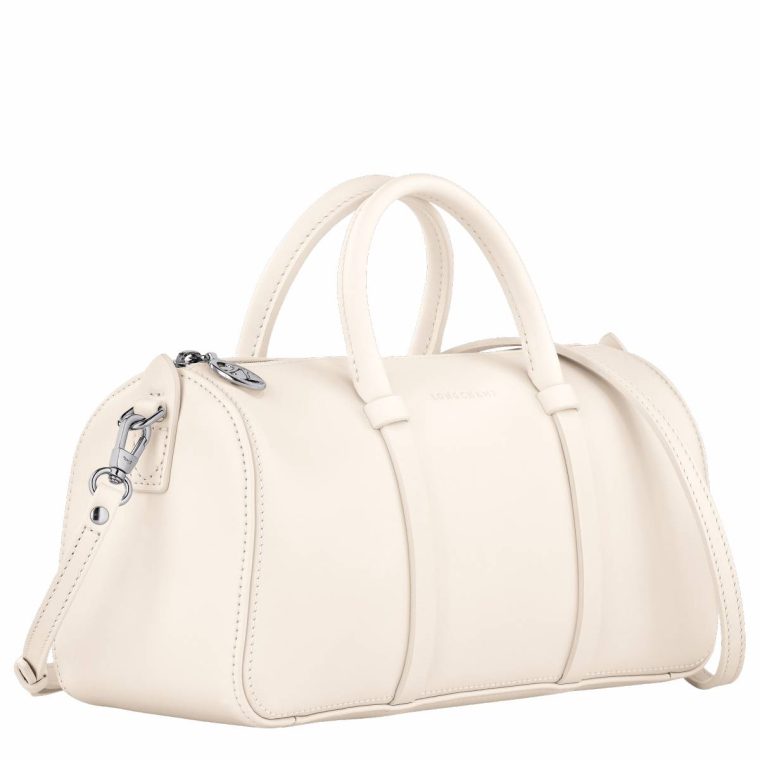 Leather Bags Ecru Longchamp Daylong M Handbag Ecru - Leather Women - Image 3