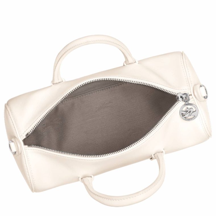 Leather Bags Ecru Longchamp Daylong M Handbag Ecru - Leather Women - Image 5