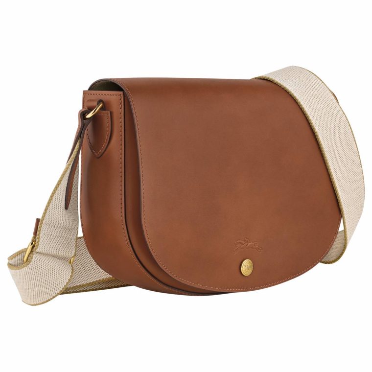 Leather Bags Épure M Crossbody Bag Cognac - Leather Women Longchamp Cognac - Image 3